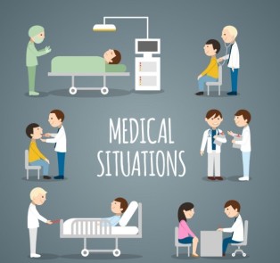 flat-medical-situations-collection_23-2147538747